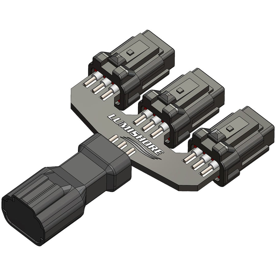 LUX- SL & NEON FLEX 3-WAY CBL SPLIT