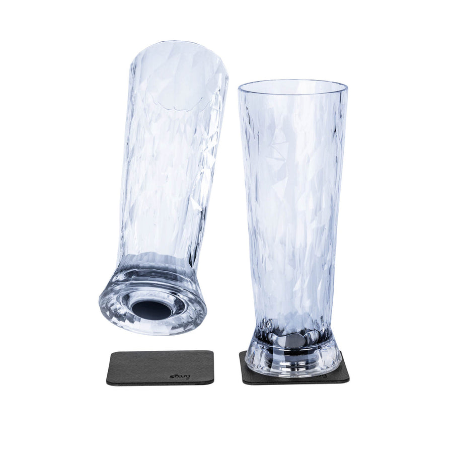 MAGNETIC PLASTIC GLASSES BEER
