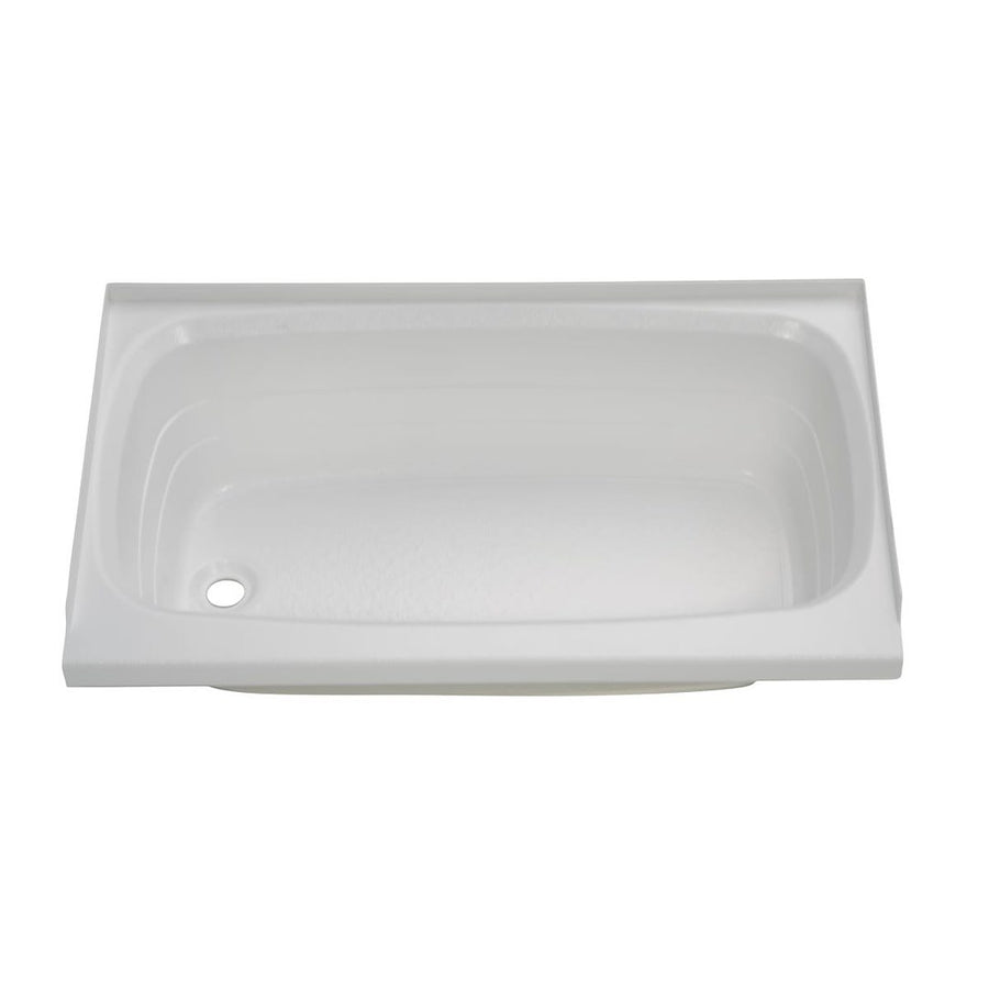 WHITE-LEFT HAND DRAIN