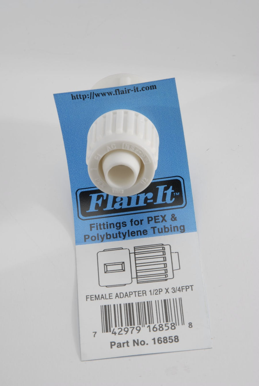 1PC FEMALE ADPT 1/2'PX3/4