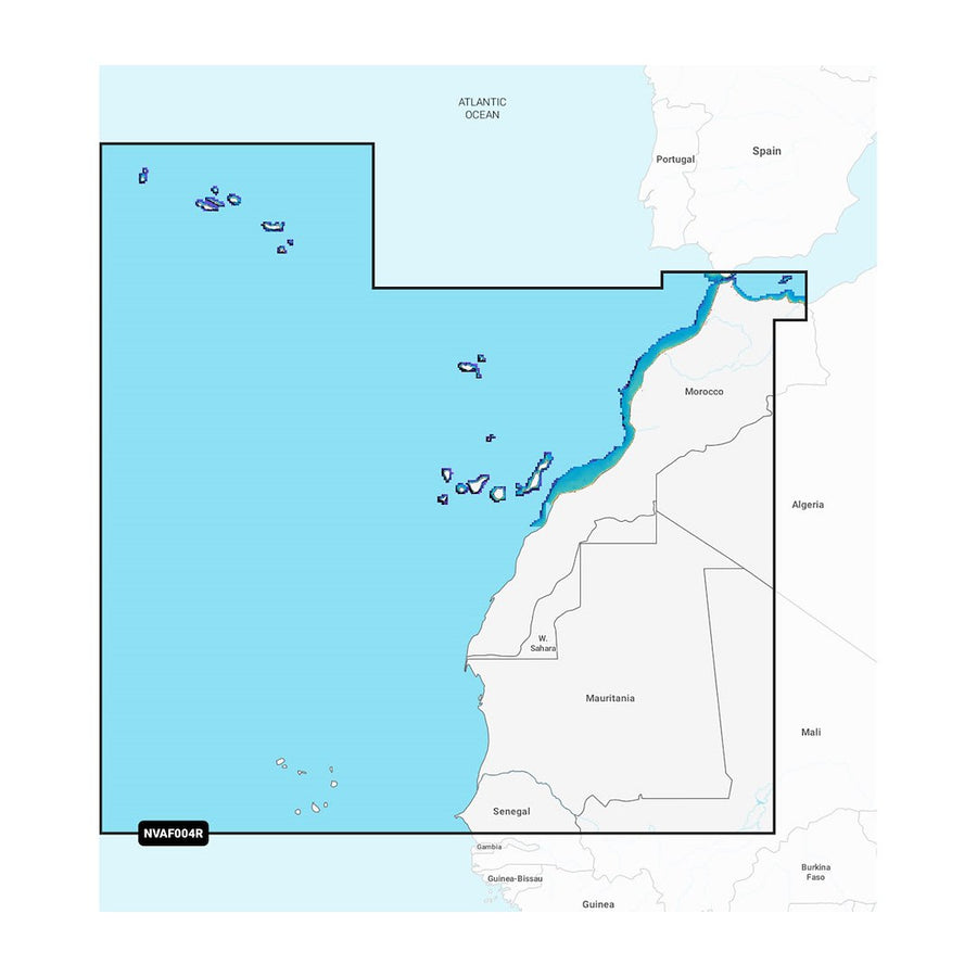 AFRICA  NORTHWEST GARMIN NAVIONICS
