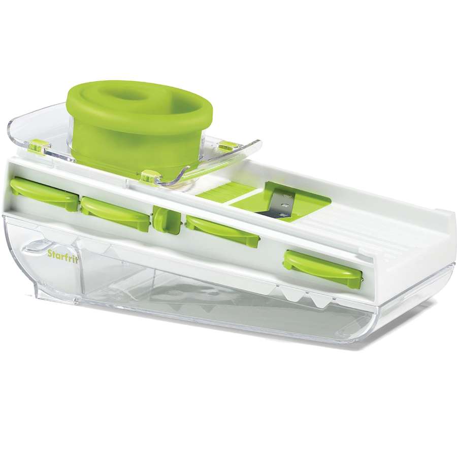 EASY MANDOLINE SLICER/CHOPPER W/4