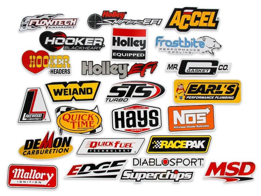 DECAL - HOLLEY GO FAST STICKER PACK