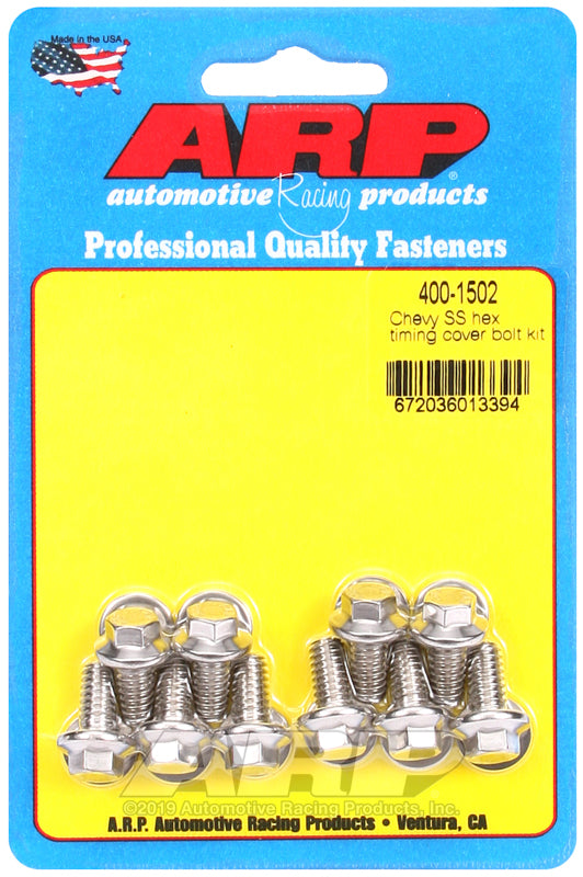 TIMING COVER BOLT KIT
