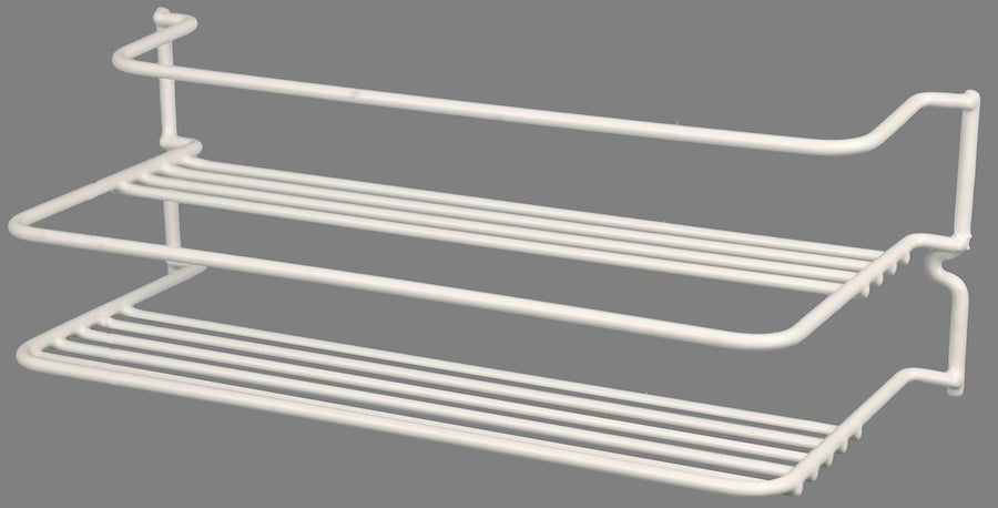 DOUBLE SPICE RACK-WHITE