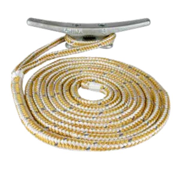 DOUBLE BRAIDED NYLON DOCK LINE 3/8'