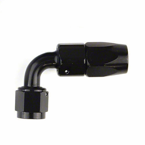 -16AN X 90  BLK HOSE END
