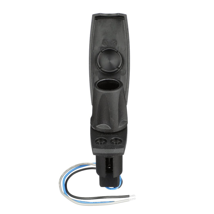 ASM-RECT BASE  BLK  3 PIN