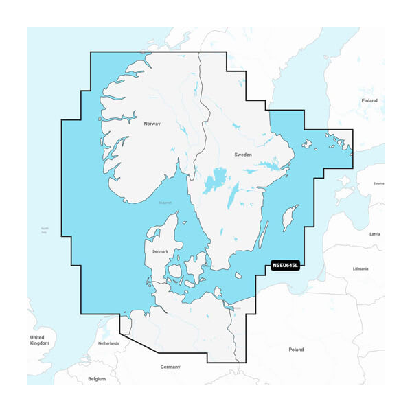 SKAGERRAK & KATTEGAT GARMIN NAVIONI