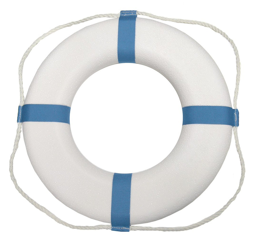 25' WHITE DECORATIVE RING BUOY