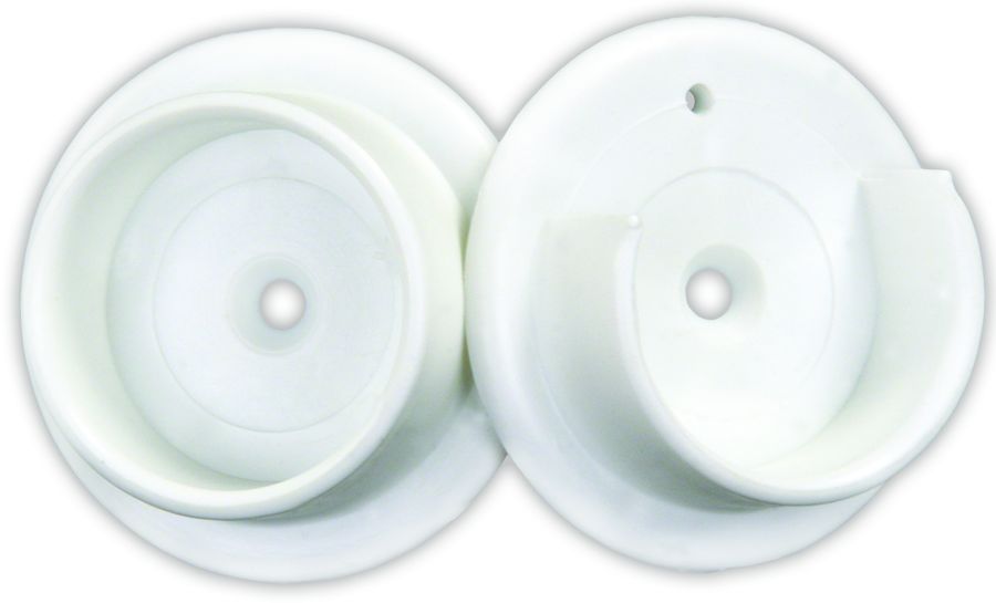 CLOSET POLE SOCKET SET