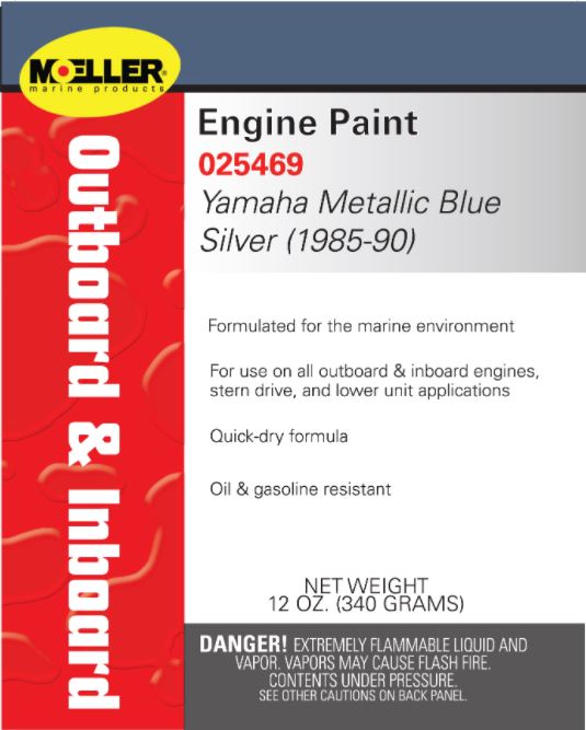EP YAMAHA METALLIC BLUE SILVER