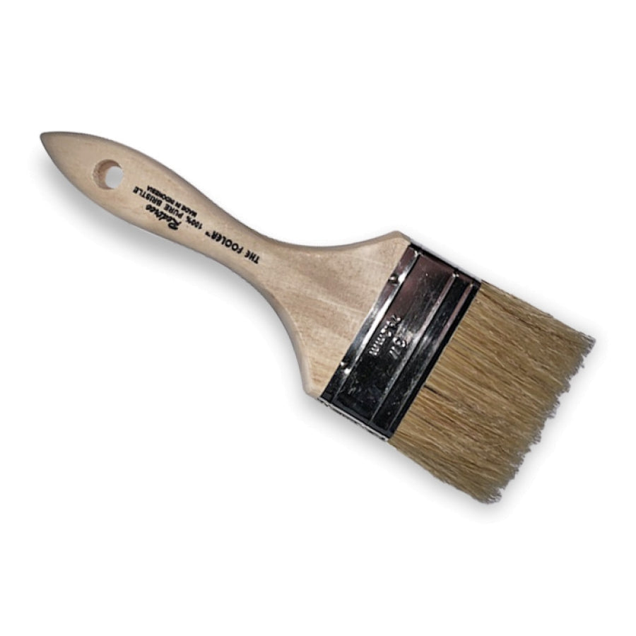 FOOLER PAINT BRUSH (WHITE BRISTLE)