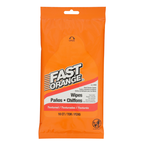 PX FAST ORANGE WIPES 10 COUNT