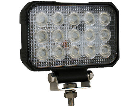LIGHT FLOOD 12-24VDC 15 LED CLEAR R