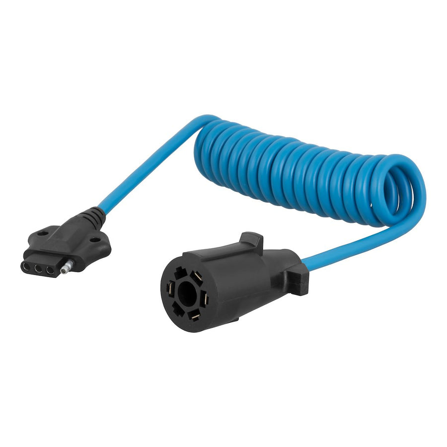 7-WAY TO 4-WAY COILED ADAPTOR