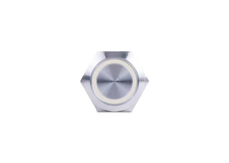 PUSH BUTTON SWITCH  WHITE HALO