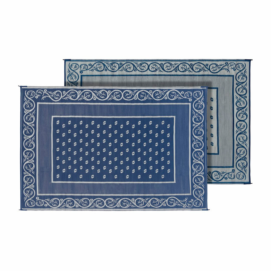 MAT  VINEYARD 6X9 BLUE