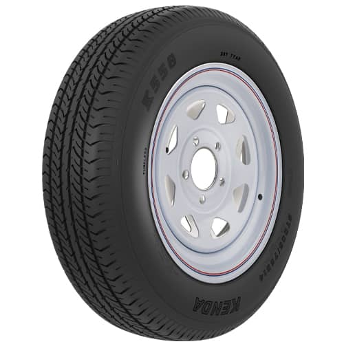 ST205/75D15 C/5H SPK WHT STR K558 K