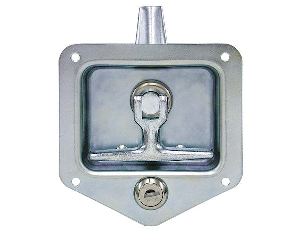 LATCH T-HANDLE SST SGL PT W/GSKT &