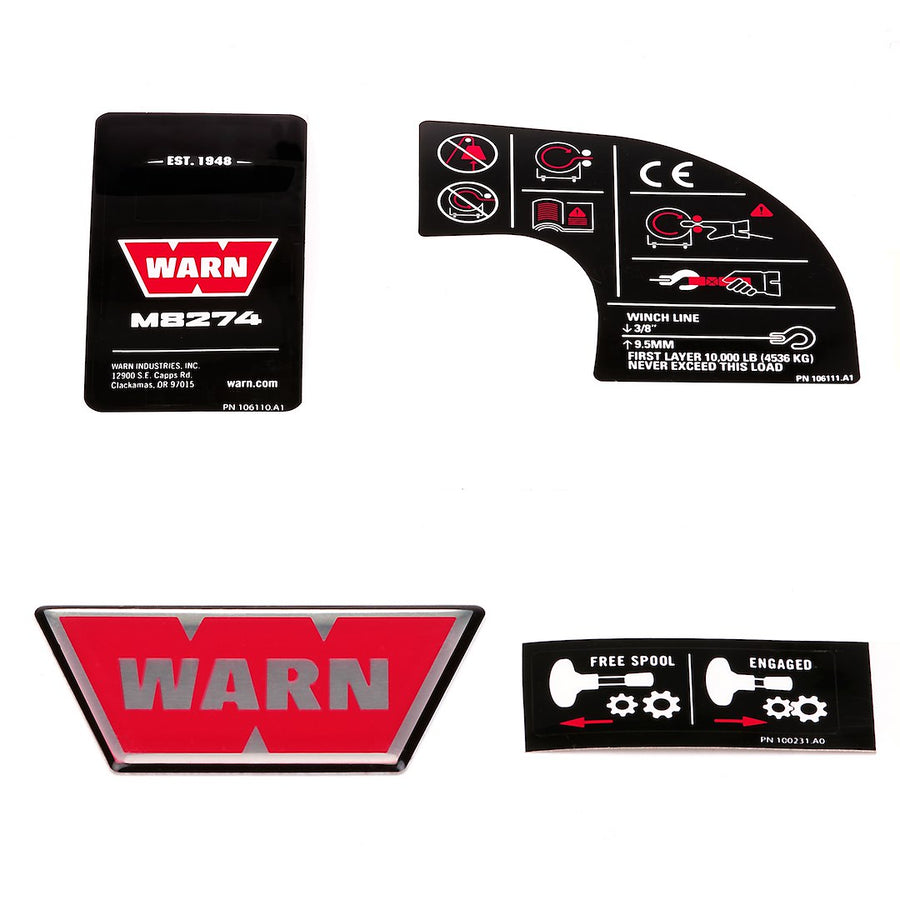 S/P LABEL KIT_M8274