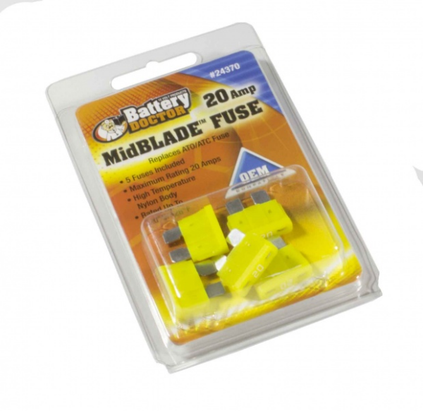 MID BLADE FUSE-20 AMP
