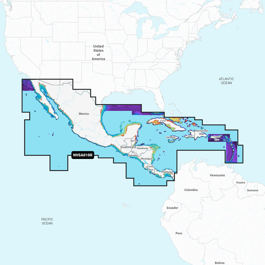 CENTRAL AMERICA & CARIBBEAN - INLAN