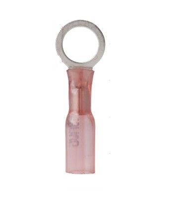 HEAT SHRINK RING TERMINAL  #8 5/16'