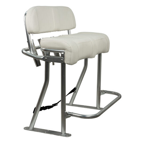 LEANING POST PKG WITH FOOTREST WHIT