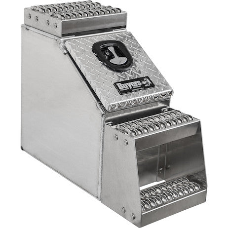 TOOLBOX 24HX28DX18W ALUM STEPBOX W/