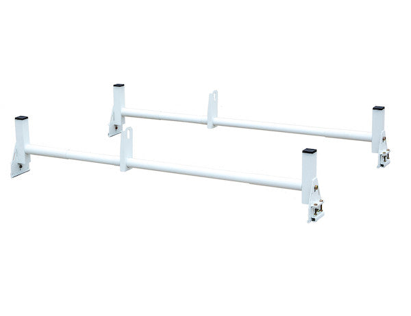 LADDER RACK STL WHTE VAN GUTTER MNT