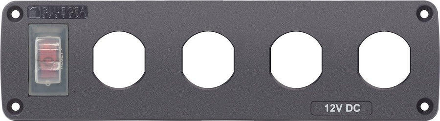PANEL ACC H2O 4 SOCKET BLANK