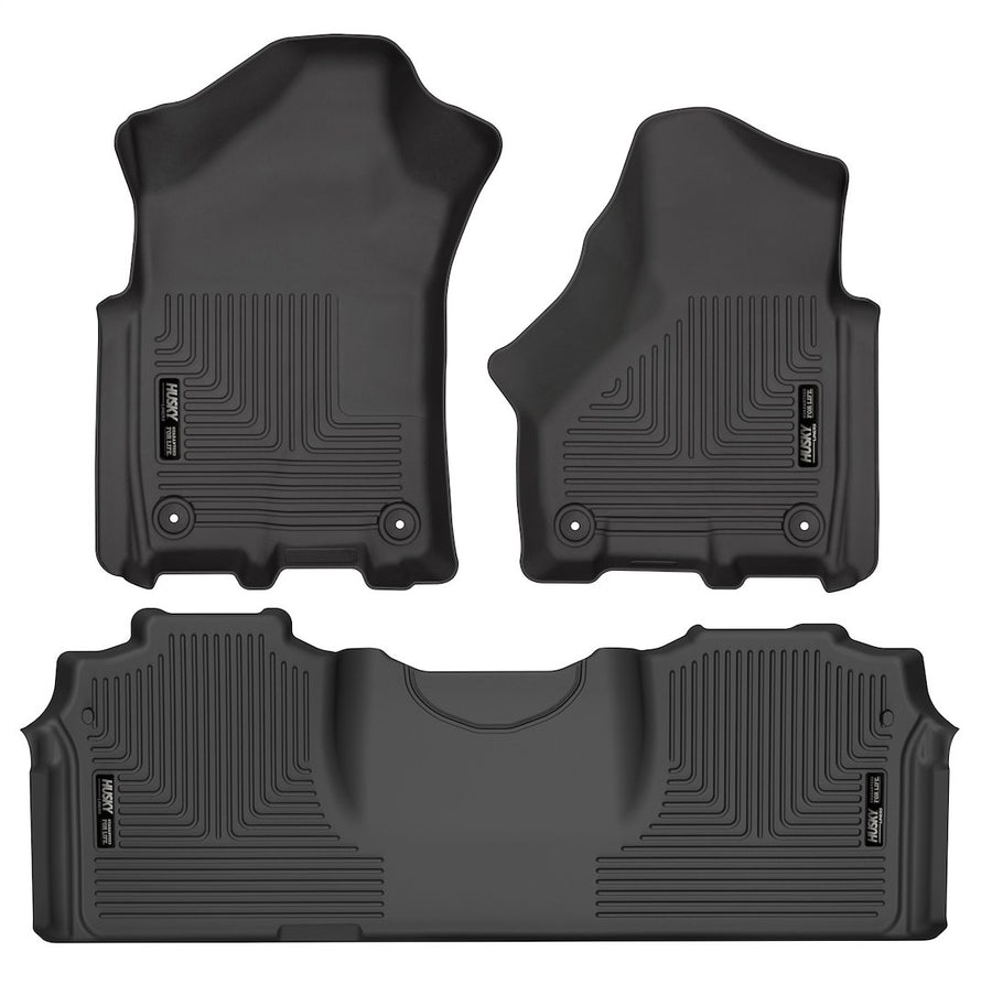 FRONT & 2ND SEAT FLOOR LINERS