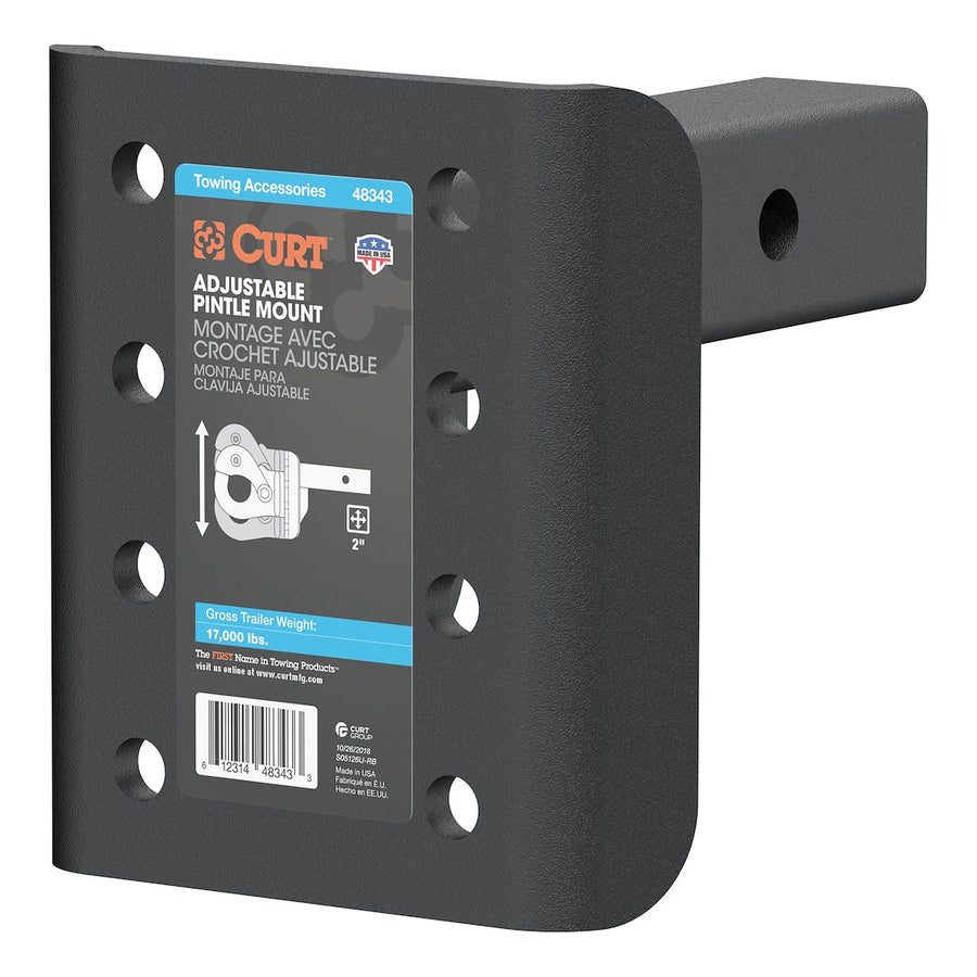 ADJUSTABLE PINTLE MOUNT