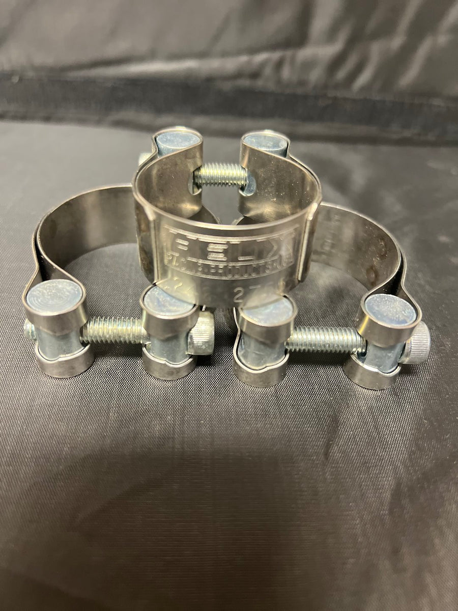 STAINLESS STEEL MUFFLER CLAMP  1.44