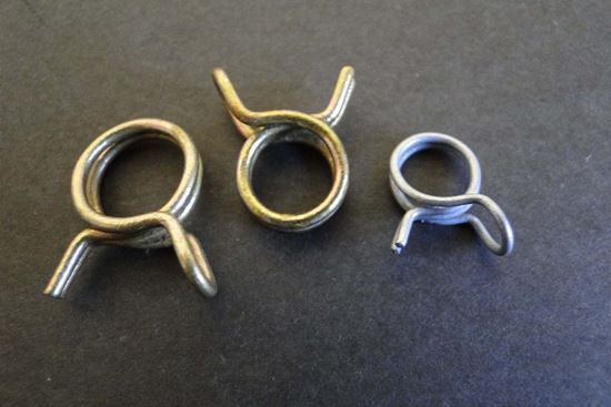 WIRE HOSE CLAMPS  3/8'OD  150PK