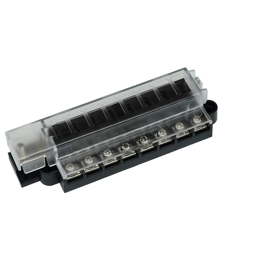 RT FUSE BLOCK 8 CIRCUITS W/COVER