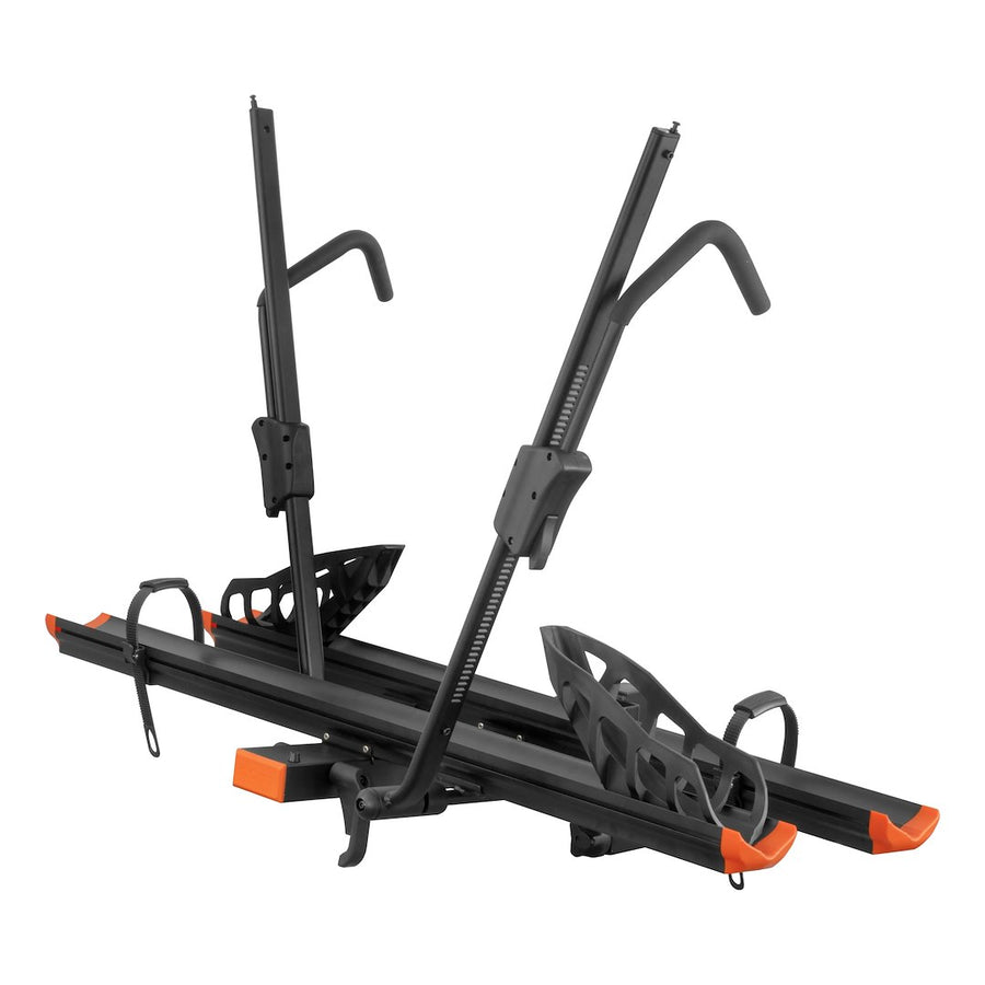 ALUMINUM TRAY-STYLE BIKE RACK
