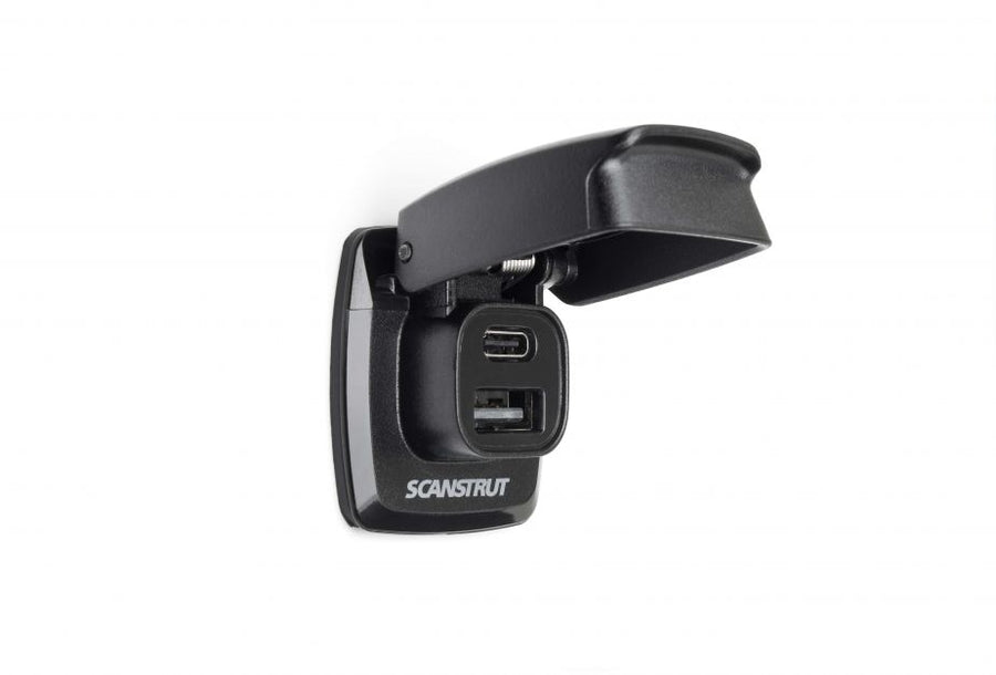FLIP PRO FAST CHARGE DUAL USB SOCKE