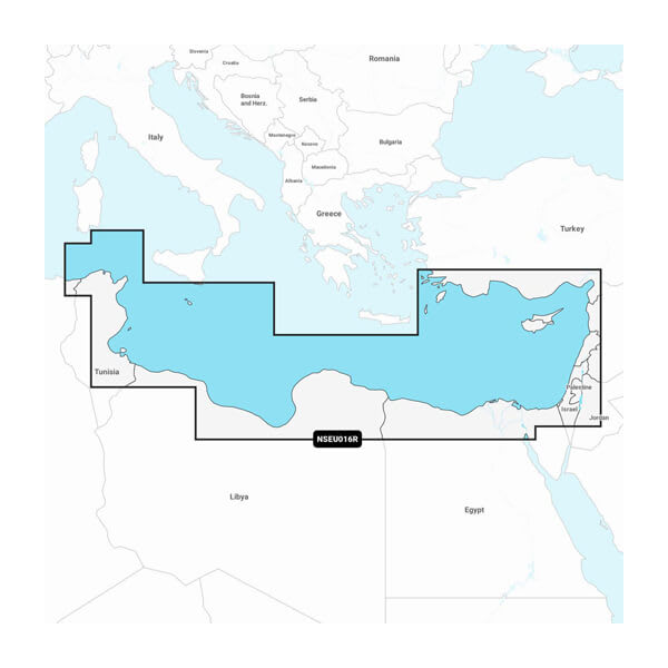 MEDITERRANEAN SEA  SOUTHEAST GARMIN