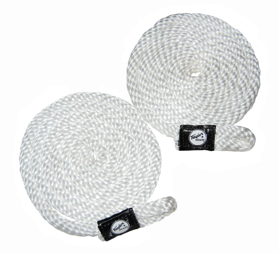 3/8' X 72' BRAIDED ROPE WHITE (PAIR