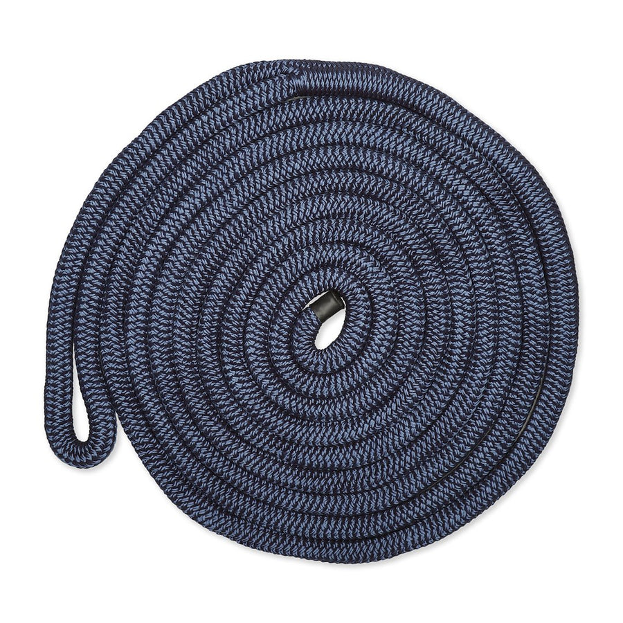 3/8IN-25FT DBLBRD CMP DOCKLINE NVY