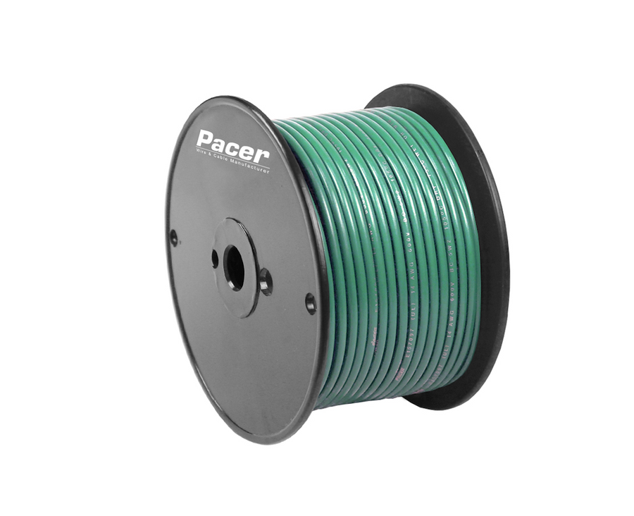 14 AWG UL GN TC WIRE 100FT RL