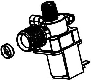 KIT  WATERVALVE 24VDC-M'F