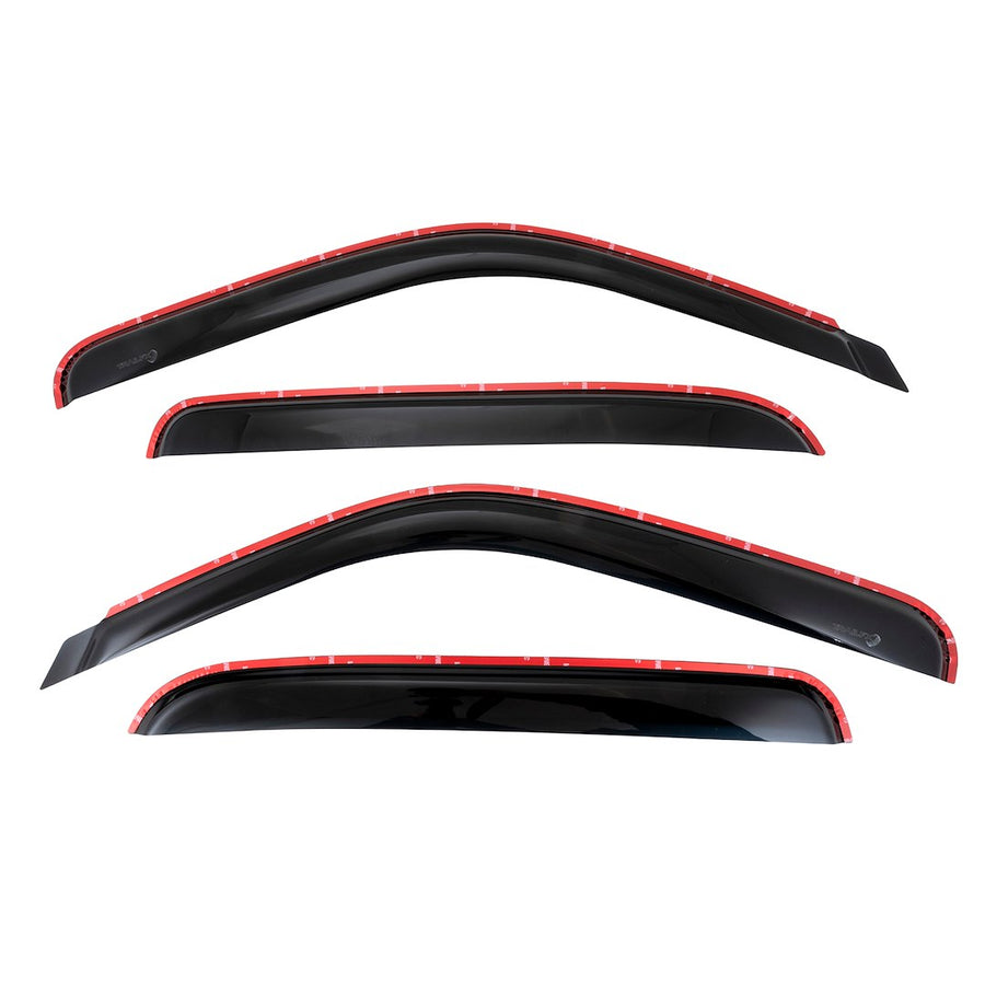 TFX INCHANNEL WNDW VENTS SMOKE 4PC