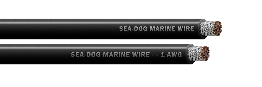 1 AWG BLACK 25FT BATTERY CABLE