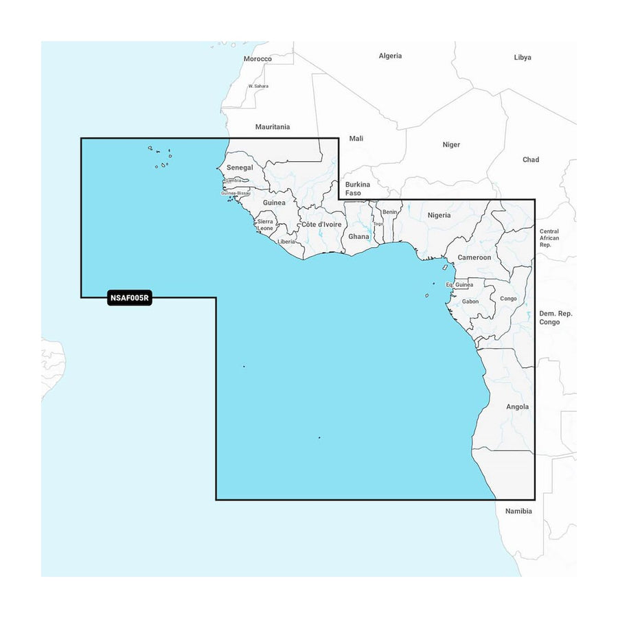 AFRICA  WEST GARMIN NAVIONICS+