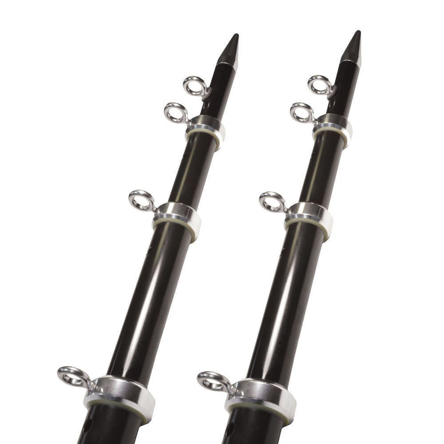 TELE-OUTRIGGER  HD 1-1/2  BLACK/SIL