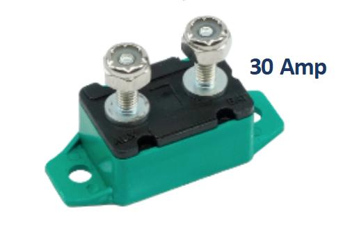 SHORT STOP BREAKER 30 AMP MARINE GR