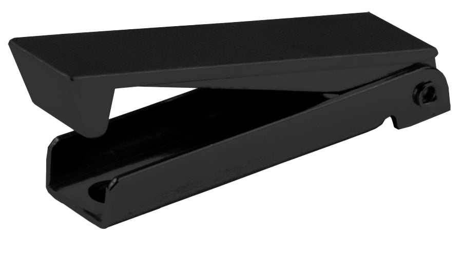 BAGGAGE DOOR CATCH  SQUARE  BLACK